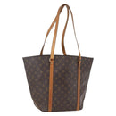LOUIS VUITTON Monogram Sac Shopping Tote Bag M51108 LV Auth 160654-1