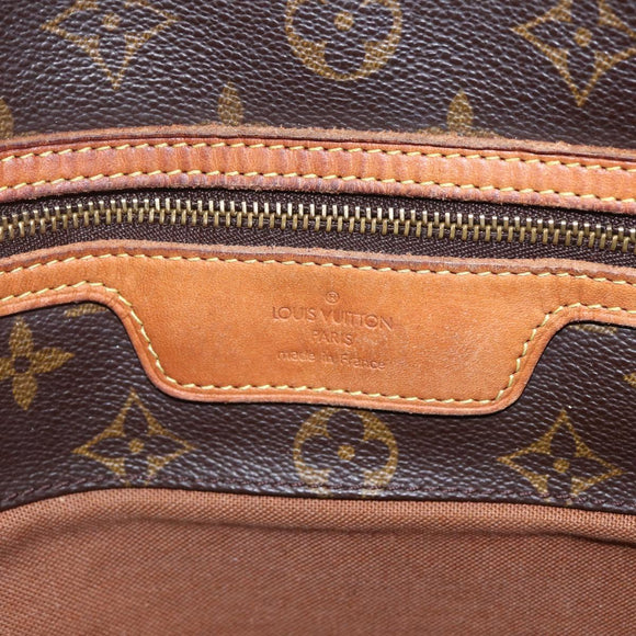 LOUIS VUITTON Monogram Sac Shopping Tote Bag M51108 LV Auth 160654