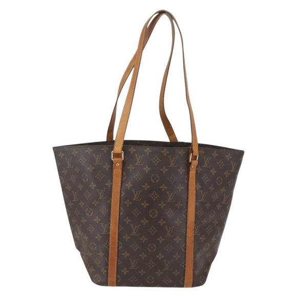 LOUIS VUITTON Monogram Sac Shopping Tote Bag M51108 LV Auth 160654