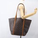 LOUIS VUITTON Monogram Sac Shopping Tote Bag M51108 LV Auth 160654-23