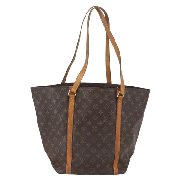 LOUIS VUITTON Monogram Sac Shopping Tote Bag M51108 LV Auth 160654