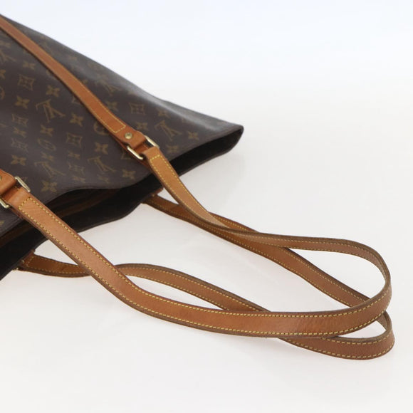 LOUIS VUITTON Monogram Sac Shopping Tote Bag M51108 LV Auth 160654