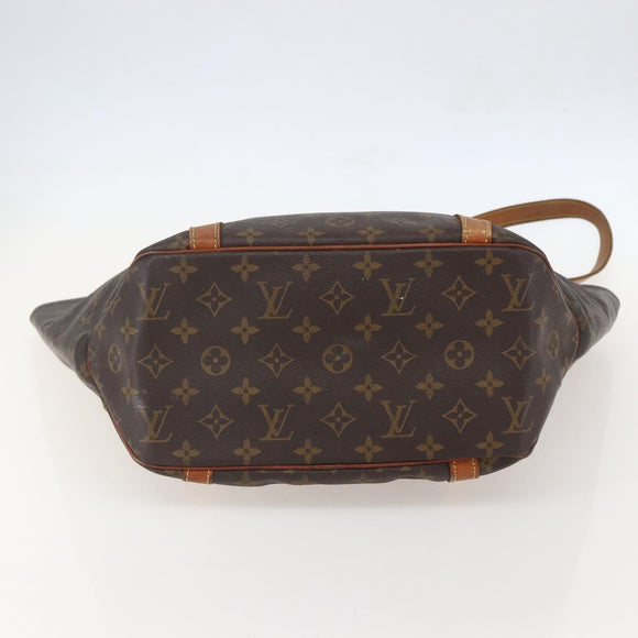 LOUIS VUITTON Monogram Sac Shopping Tote Bag M51108 LV Auth 160654