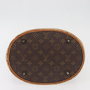 LOUIS VUITTON Monogram Bucket GM Shoulder Bag T42236 LV Auth 160660-11
