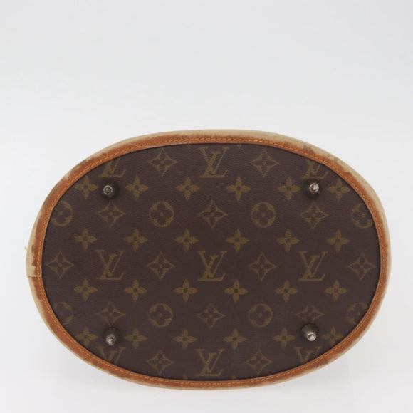 LOUIS VUITTON Monogram Bucket GM Shoulder Bag T42236 LV Auth 160660