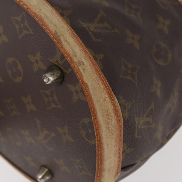 LOUIS VUITTON Monogram Bucket GM Shoulder Bag T42236 LV Auth 160660