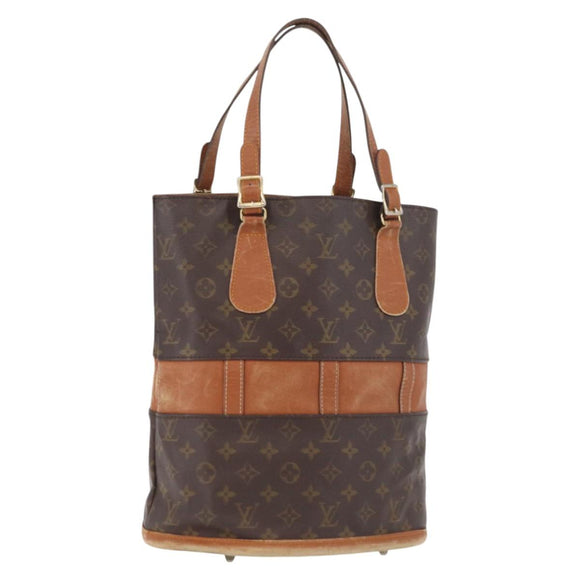 LOUIS VUITTON Monogram Bucket GM Shoulder Bag T42236 LV Auth 160660