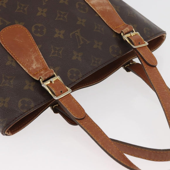 LOUIS VUITTON Monogram Bucket GM Shoulder Bag T42236 LV Auth 160660