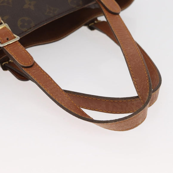 LOUIS VUITTON Monogram Bucket GM Shoulder Bag T42236 LV Auth 160660