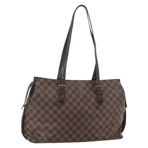 LOUIS VUITTON Damier Ebene Chelsea Tote Bag N51119 LV Auth 160663