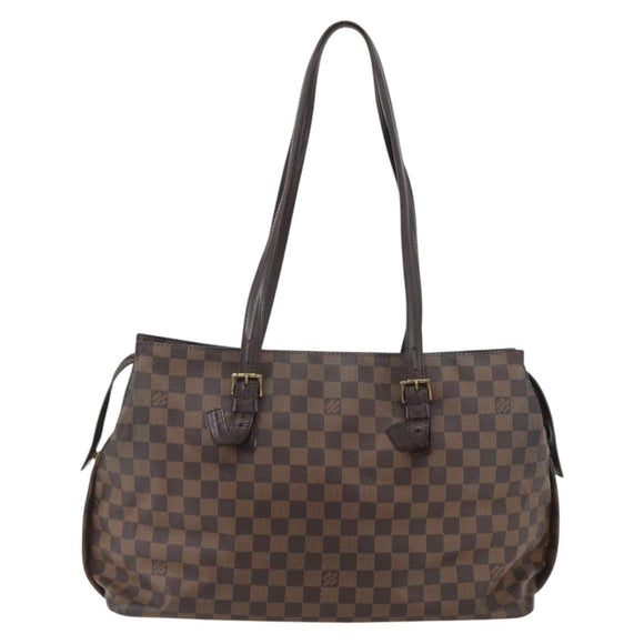 LOUIS VUITTON Damier Ebene Chelsea Tote Bag N51119 LV Auth 160663