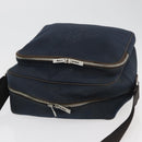 LOUIS VUITTON Damier Geant Pilot Shoulder Bag Blue N41159 LV Auth 160664-6