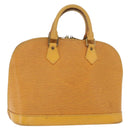LOUIS VUITTON Epi Alma Hand Bag Yellow M52149 LV Auth 160665-1