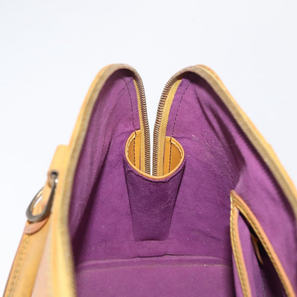 LOUIS VUITTON Epi Alma Hand Bag Yellow M52149 LV Auth 160665