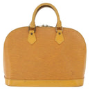 LOUIS VUITTON Epi Alma Hand Bag Yellow M52149 LV Auth 160665-13