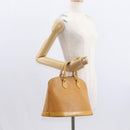 LOUIS VUITTON Epi Alma Hand Bag Yellow M52149 LV Auth 160665-22