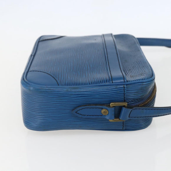 LOUIS VUITTON Epi Trocadero 23 Shoulder Bag Blue M52305 LV Auth 160666