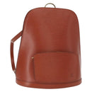 LOUIS VUITTON Epi Gobelins Backpack Brown Kenya M52293 LV Auth 160667-1