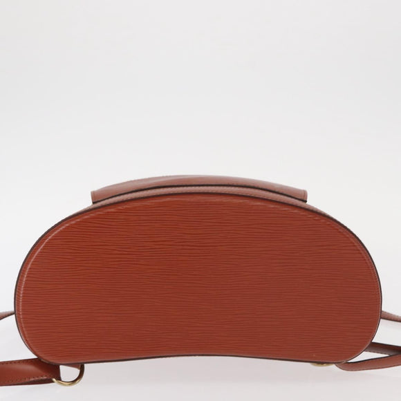 LOUIS VUITTON Epi Gobelins Backpack Brown Kenya M52293 LV Auth 160667