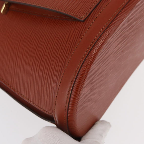 LOUIS VUITTON Epi Gobelins Backpack Brown Kenya M52293 LV Auth 160667