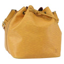 LOUIS VUITTON Epi Petit Noe Shoulder Bag Yellow M44109 LV Auth 160669-1