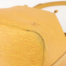 LOUIS VUITTON Epi Petit Noe Shoulder Bag Yellow M44109 LV Auth 160669-10