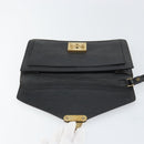 LOUIS VUITTON Epi Serie Dragonne Clutch Bag Black Noir M52612 LV Auth 160670-8