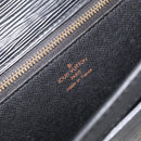 LOUIS VUITTON Epi Serie Dragonne Clutch Bag Black Noir M52612 LV Auth 160670-18