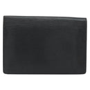 LOUIS VUITTON Epi Serie Dragonne Clutch Bag Black Noir M52612 LV Auth 160670-2