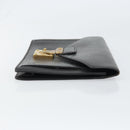 LOUIS VUITTON Epi Serie Dragonne Clutch Bag Black Noir M52612 LV Auth 160670-3