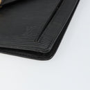 LOUIS VUITTON Epi Serie Dragonne Clutch Bag Black Noir M52612 LV Auth 160670-7