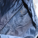 Christian Dior Trotter Canvas Shoulder Bag Navy Silver Auth 160673-11