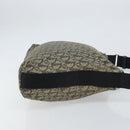 Christian Dior Trotter Canvas Shoulder Bag Navy Silver Auth 160673-3