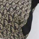 Christian Dior Trotter Canvas Shoulder Bag Navy Silver Auth 160674-15