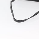 Christian Dior Shoulder Bag Leather Black Gold Auth 160676-7