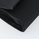 Christian Dior Shoulder Bag Nylon Black Gold Auth 160677-9