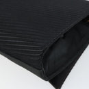 Christian Dior Shoulder Bag Nylon Black Gold Auth 160677-15