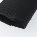 Christian Dior Shoulder Bag Nylon Black Gold Auth 160677-16