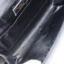 Christian Dior Shoulder Bag Nylon Black Gold Auth 160677-12