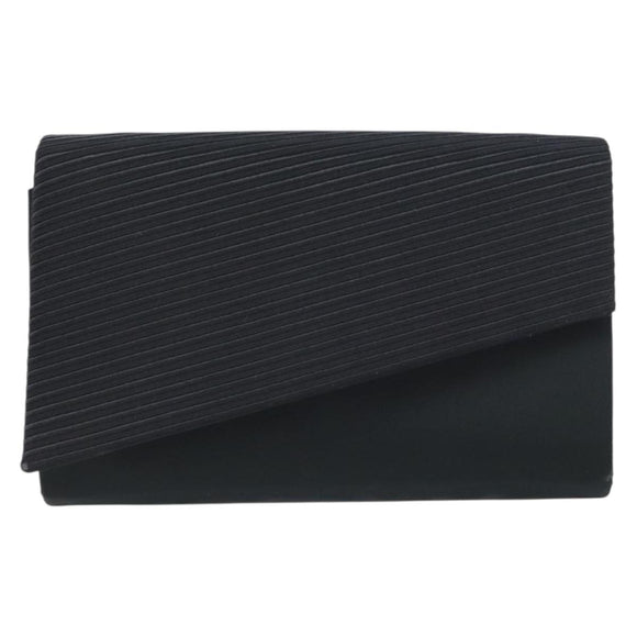 Christian Dior Shoulder Bag Nylon Black Gold Auth 160677