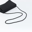 Christian Dior Shoulder Bag Nylon Black Gold Auth 160677-7