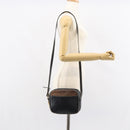 LOEWE Shoulder Bag Leather Black Gold Auth 160679-20