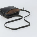 LOEWE Shoulder Bag Leather Black Gold Auth 160679-7