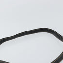 LOEWE Shoulder Bag Leather Black Gold Auth 160679-8