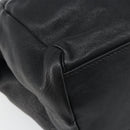 Salvatore Ferragamo Vala Hand Bag Leather 2way Black Auth 160688-16