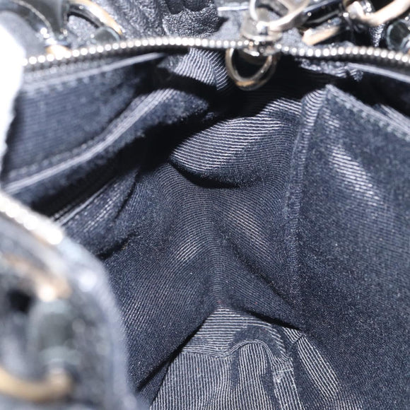 Salvatore Ferragamo Vala Hand Bag Leather 2way Black Auth 160688