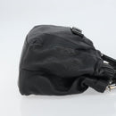 Salvatore Ferragamo Vala Hand Bag Leather 2way Black Auth 160688-3