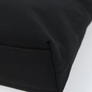 Salvatore Ferragamo Vala Shoulder Bag Nylon Black Auth 160693-10