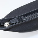 Salvatore Ferragamo Vala Shoulder Bag Nylon Black Auth 160693-14