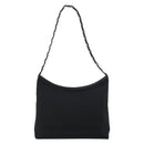Salvatore Ferragamo Vala Shoulder Bag Nylon Black Auth 160693-3